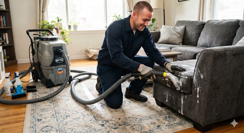 Carpet & Upholstery Cleaning project — Saskatoon, Saskatchewan